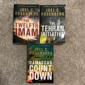 Joel C. Rosenberg The Twelfth Imam Series Trilogy Set Novels Paperback Books